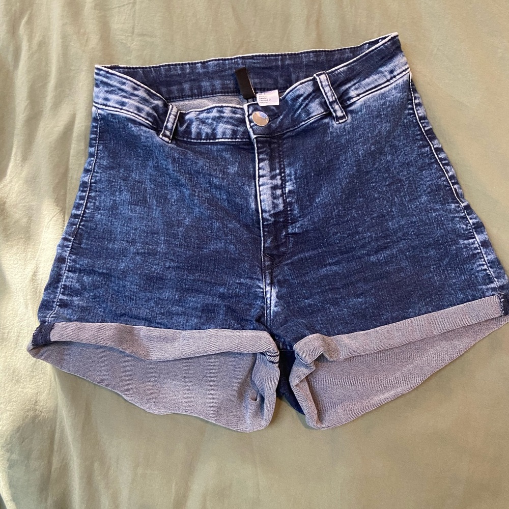 H&M Acid Wash Shorts